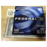 Federal Large Magnum Rifle Primers No. 215 100ct