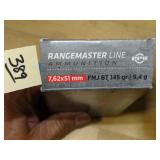 PPU 7.62x51 FMJ BT 145gr 20rnds