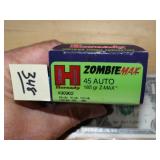 Hornady Zombie 45 Auto 185gr Z-Max 20rnds