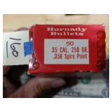 Hornady 35Cal 250gr .358 Spire Point 100ct Bullets