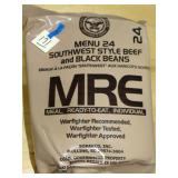MRE SW Style Beef & Black Beans