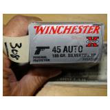 Winchester 45 Auto 185gr Silver Tip 20rnds