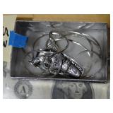Sterling Silver 925 Chain w/ Gun & Holster Pendant