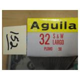 Aguila 32 S&WL 98gr 50rnds