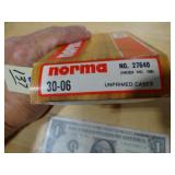 Norma 30-06 Brass 20ct