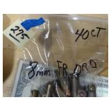 8mm Fr. Ord. Pistol Rounds 40rnds