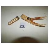 Deer Antlers Made Into Pipes