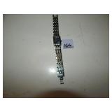 Women's Silver Tone Watch w/ Mother of Pearl Face