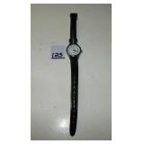Women's Timex Indiglo Silver Tone & Black Watch