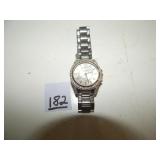 Style & Co Silver Tone Watch w/ Rhinestones