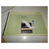 Large Ledger Book