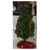 3' Artificial Christmas Tree w/ All Accessories