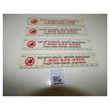 'Say No To Drugs' Rulers 4ct