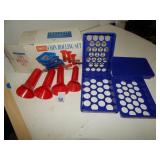 Coin Rolling Set-No Wrappers