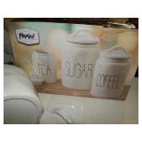 3pc Kitchen Canister Set-Rae Dunn Inspired Parini