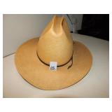 Wrangler Cowboy Straw Hat Sz 7-1/8