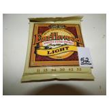 Acoustic Guitar Strings 80/20 Bronze Allow