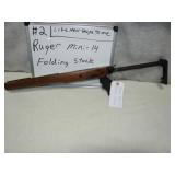 Ruger Mini 14 Folding Stock