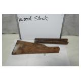 Wood Stock w/ Bishop Butt Plate & Forearm