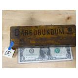 Carborundum Wet Stone In Box