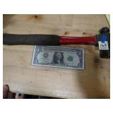 Ball Peen Hammer w/ Fiberglass Handle