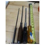 4ct Big Screwdrivers 3ct Flat & 1ct Phillips