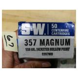 S&W 357 Magnum 158gr JHP 50rnds