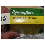 Remington 40 S&W 180gr JKTD HP 25rnds