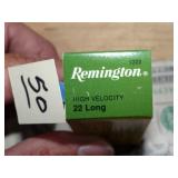 Remington 22 Long 50rnds