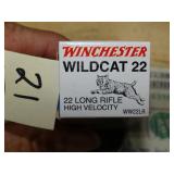 Winchester Wildcat 22LR 50rnds