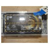Federal 17 HMR 17gr Premium 50rnds