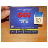 CCI Shotshell 22 LR 31gr 20ct