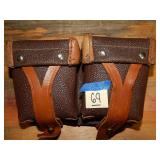 Brown Leather Ammo Pouch