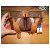Leather Ammo Holder Pouch