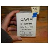 Cavim 7mm Ball FMJ 20ct