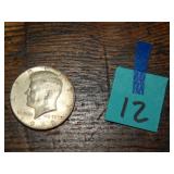 1968 Kennedy Half Dollar 40% Silver