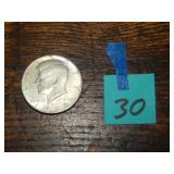 1968 Kennedy Half Dollar 40% Silver