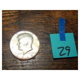 1967 Kennedy Half Dollar 40% Silver
