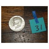 1969 Kennedy Half Dollar 40% Silver