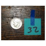 1964 Dime 90% Silver