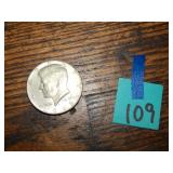 1968 Kennedy Half Dollar 40% Silver