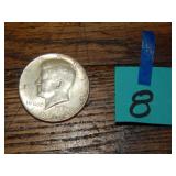 1964 Kennedy Half Dollar 90% Silver