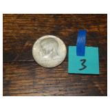 1965 Kennedy Half Dollar 40% Silver