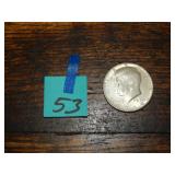 1969 Kennedy Half Dollar 40% Silver