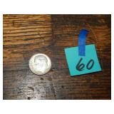 1964 Dime 90%