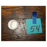 1962 Dime 90%