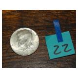 1969 Kennedy Half Dollar 40% Silver