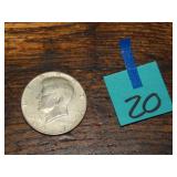 1967 Kennedy Half Dollar 40% Silver
