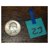 1964 Quarter 90% Silver