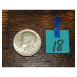 1965 Kennedy Half Dollar 40% Silver